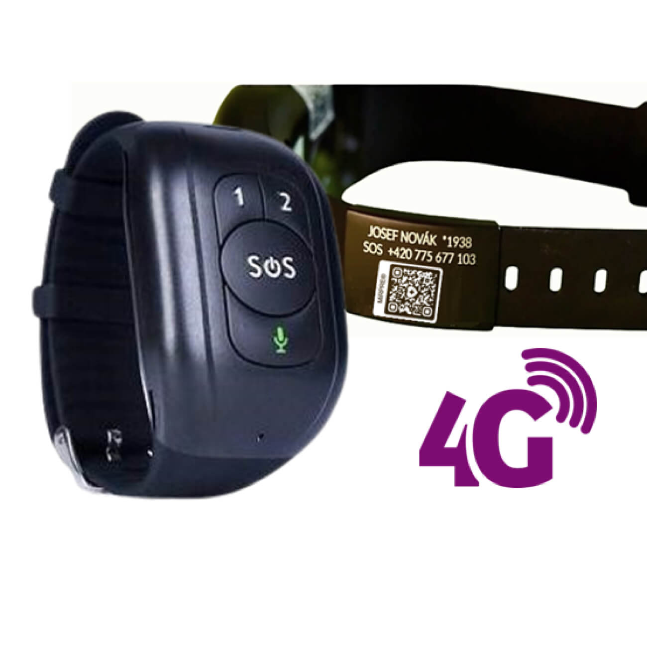 Senior GPS Tracker Bracelet with MiRPRE